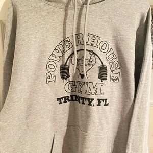 Gym / workout hoodie. Brand new. Powerhouse gym.